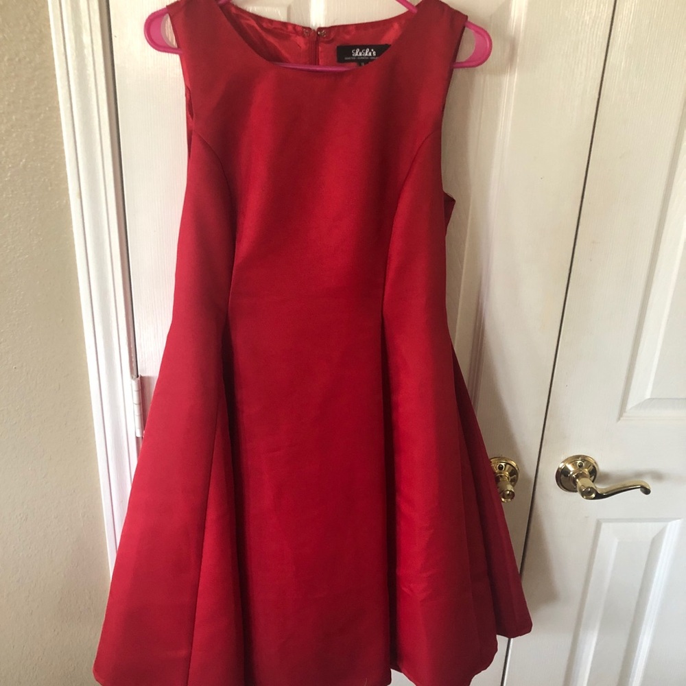 Red dress